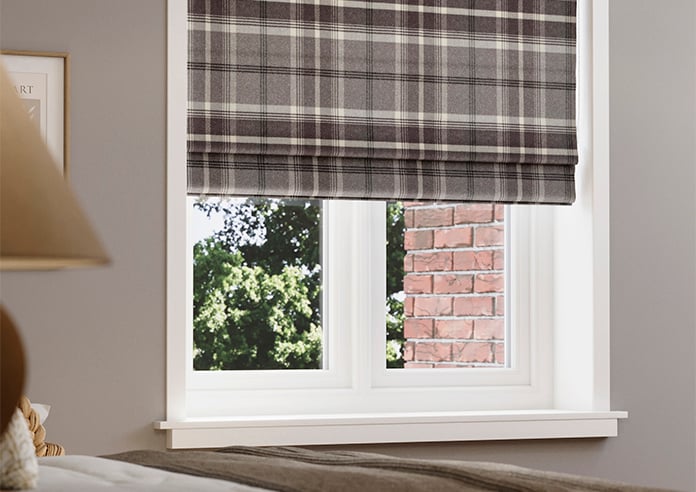 Highland, Dove Grey - Roman Blind - Image 5